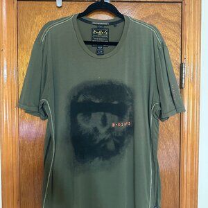 Buffalo David Bitton Green Men's Graphic T-Shirt